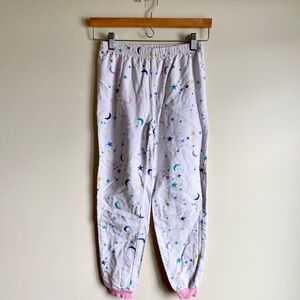 Vintage 90s Y2K Stars Moons Cotton Pajama Pants